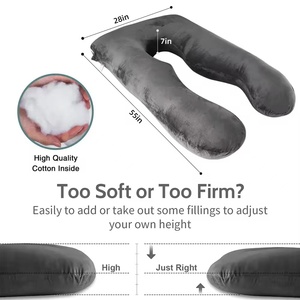 Maternity Breastfeeding Body <strong>Pillow</strong> for Pregnant Women-Comfortable Lactation Support <strong>U</strong>-Shape Design for Back Support and Sleep - Product Image 3