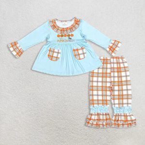 ชุดเสื้อผ้าเด็กผู้หญิงแขนยาวมีฮู้ดผูกโบว์พร้อมกางเกง - Product Image 5