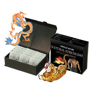 Promoção Chá Chinês de Ervas para Energia Masculina e Vigor Sexual em Sachê Chá Preto Escuro para Aumento da Potência Masculina Direto da China - Product Image 1