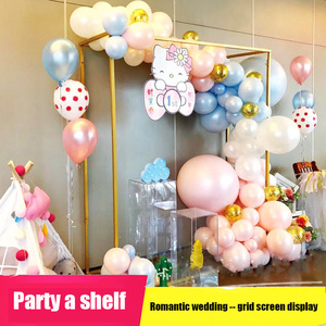 Tùy Chỉnh Đám Cưới Đạo Cụ Kim Loại Hình Học Bóng Hoa Vòm Backdrop Khung <span class=keywords><strong>Parry</strong></span> Kỳ Nghỉ Sự Kiện Sân Khấu Nền Trang Trí - Product Image 5