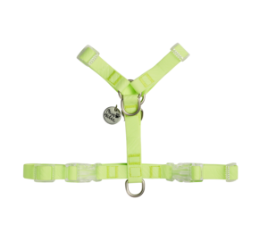 Impermeable reflectante personalizado en forma de Y M tamaño verde perro arnés de moda Simple transpirable lavable al por mayor OEM ODM - Product Image 1