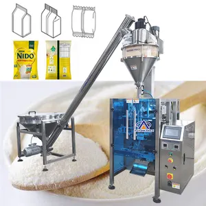 Professional Designed Small Bag Manufacturing Starch Sugar Cocoa Coffee Tea Milk Spice Omo Washing Powder Packing Machine