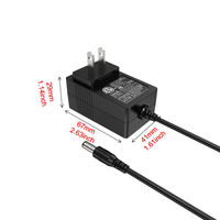 Adaptateur secteur mural MYIXI 36W, prise secteur 9V-32V 2.5A, certifié CE pour le Canada, aspirateur de voiture