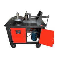 Machine de cintrage de tubes et tuyaux CNC électrique semi-automatique portable à commande PLC, angle de cintrage 180°, haute précision, en alliage