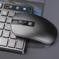 Tam boyut 104 tuşları 2.4G ofis sessiz bilgisayar klavye multimedya kablosuz klavye ve fare Combo PC Tablet Laptop için