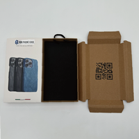 Scatola di Carta Rigida Ecologica Stampata di Alta Qualità per Imballaggio Personalizzato di Telefoni Cellulari con Finestra Trasparente Frontale