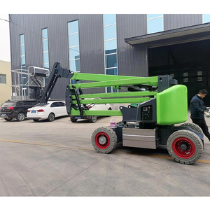 Elevadores de pluma Nacell de alta eficiencia, elevadores de brazo curvo remolcables sobre orugas, plataformas de trabajo, elevador de pluma - Product Image 6