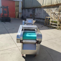 Elektrische Snijmachine voor Ciba Pinda-chips Rijstwafels Fruit 220V 750W Grootschalige Commerciële Groentesnijder