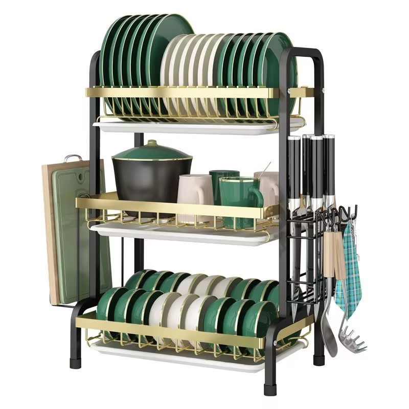 Factory Outlet Metal Kitchen Sink Rack