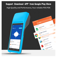 Systèmes de paiement pour supermarchés, terminal de paiement portable Android, mini-scanner de codes-barres, terminal de données PDA avec imprimante 58 mm