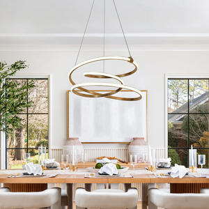 Ring Round Lamp Holder Chandeliers Pendant <strong>Lights</strong> Modern Style Head Home Decorative Nordic <strong>Light</strong> Fixtures <strong>Fittings</strong> Pendant <strong>Light</strong> - Product Image 5