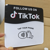 Autocollants NFC étanches personnalisés avec logo NTAG216, codes QR, 13,56 MHz, porte-clés RFID en époxy, cartes d'entreprise/de membre, accès aux paiements hôteliers