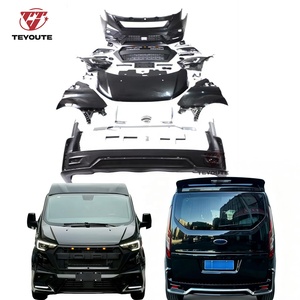 Grille de pare-chocs avant améliorée, capot et phares pour Ford Transit 17-23 / Tourneo Sport 16-22, kit carrosserie Transit Custom - Product Image 1