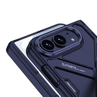 Coque de téléphone de luxe légère en PC, avec support 3D tendance, couverture intégrale pour écran superposé à 82 %, pour Duo