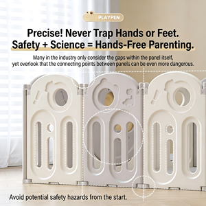 Set di Mobili per Box Bambini, Recinzione Pieghevole per Giocattoli, <span class=keywords><strong>Casa</strong></span> delle Bambole per Camera da Letto, Asilo e Scuola Materna - Product Image 5