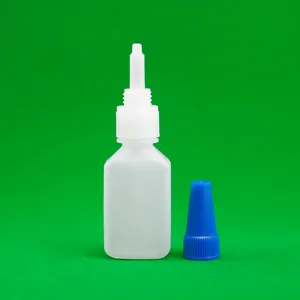 20ml Empty PET Plastic Bottle For Anaerobic Structural Adhesive Screw Cap With Screen Printing Logo For Chemical Packaging