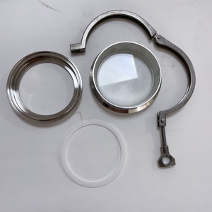 ステンレス鋼304/316Lクランプサイトグラス6インライントライクランプサイトグラスカラム3 - Product Image 4