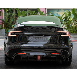 Para Tesla Model 3 2024+ BATTLE EDITION: Protector de Parachoques Delantero y Trasero, Alerón Trasero, Faldones Laterales y Protector de Esquinas de Parachoques - Product Image 4