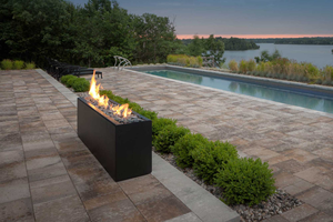 Chimenea de Metal Independiente para Propano, Quemador Seguro de Biocombustible, Fabricada en Acero Corten, Chimenea de Gas - Product Image 6