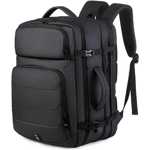 Weekender 35L Carry on Travel Backpack Expandable Business Laptop Backpack with USB Port for Men Women