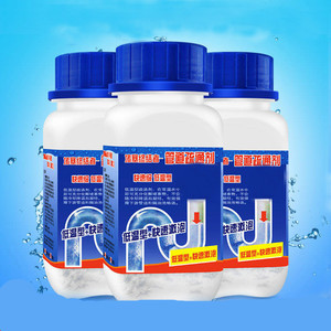 300g Agent de dragage de tuyau d'égout fort poudre de canal de blocage de cuisine et de toilette pour le nettoyage des drains en gros - Product Image 1