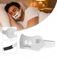 Produit Tendance : Sangle Mentonnière Anti-Ronflement pour Homme et Femme – Réglable, Respirante, en Silicone