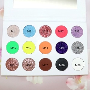 <span class=keywords><strong>Paleta</strong></span> de Sombras de Ojos <span class=keywords><strong>con</strong></span> Purpurina de 15 Colores de Marca Privada <span class=keywords><strong>con</strong></span> Tu Propia Marca - Product Image 3
