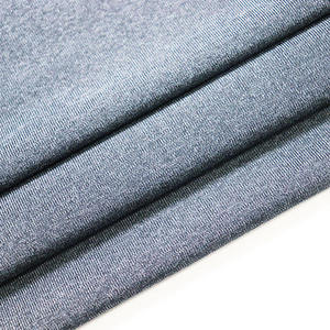Tissu extensible 84,4 % nylon 15,6 % élasthanne, <span class=keywords><strong>gris</strong></span> <span class=keywords><strong>chiné</strong></span>, tissu tricoté doux pour vêtements de sport, t-shirt à manches courtes - Product Image 3