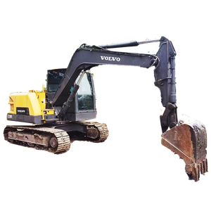 Excavatrice sur chenilles Volvo EC80 d'occasion de haute qualité |   Fabriqué en Suède |   Excavatrice hydraulique de 8 tonnes avec moteur |   Certifié CE et EMC - Product Image 1
