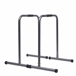 Portable Gym Height Adjustable Single Bar Pushup Bars Parallel Bars