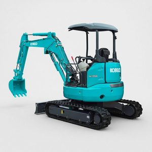 รถขุดตีนตะขาบ Kobelco SK35 ขนาด 3 ตัน ของแท้จากญี่ปุ่น มือสอง พร้อมปั๊มไฮดรอลิกและมอเตอร์ประสิทธิภาพสูง ใช้งานได้เสถียร พร้อมใช้งาน 100% - Product Image 1
