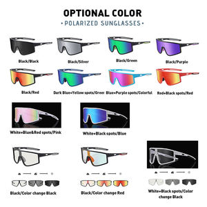 2025 à la mode transfrontalière Logo personnalisé hommes lunettes de soleil polarisées en plein air en gros lunettes de soleil de sport éblouissantes - Product Image 5