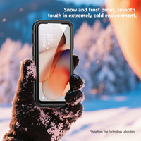 SHELLBOX PC TPU 360 °   Étui de protection entièrement scellé anti-chute, anti-poussière, étanche IP68 pour Samsung A17 A26 A16 A35 A25 5G