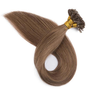 Extensioni per <span class=keywords><strong>capelli</strong></span> a U, in vero capello, 12-26 pollici, 1g/mazzo, 50g, lisci/ricci, tutti i colori, attacco a unghia, senza estensioni terminali, prodotte in Cina, all'ingrosso - Product Image 2