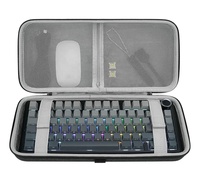 Étui rigide pour clavier de jeu 84 touches, sac de transport compatible avec Keychron K2 K2 HE Logitech POP Keys Aula F75 Pro F75