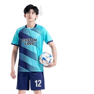 Ropa de fútbol de entrenamiento de secado rápido transpirable personalizada para hombre, camiseta de fútbol de alta calidad, uniforme de fútbol de color amarillo y verde 5033 - Product Image 1