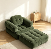 Meilleures ventes, vente en gros usine : Ensemble de canapé-lit modulaire sectionnel carré moderne et durable en tissu européen, extensible, compressé, pour salle de sport