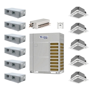 Unité de climatisation commerciale tropicale de qualité supérieure Ac VRV VRF 185KW 66HP Gree VRF climatiseur pour bureau Villa - Product Image 2