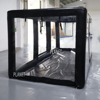 Couverture de voiture géante portable hermétique pour l'extérieur, abri de garage, tente gonflable, vitrine de voiture pour voiture