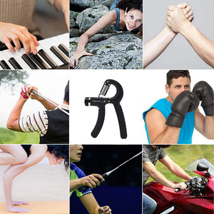 Allenatore di Forza per Mani e Avambracci Portatile e Regolabile, Impugnatura Antiscivolo per Allenamento in Palestra - Product Image 6