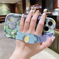 Coque de téléphone mignonne et amusante pour iPhone 16 Pro Max, motifs amusants avec protection en silicone souple