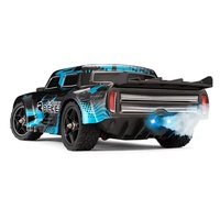 Nouvelle voiture RC 4x4 à l'échelle 1/16 avec lumières LED, radiocommande 2,4G, voiture télécommandée, drift tout-terrain, camions Driftmonster, jouets pour garçons