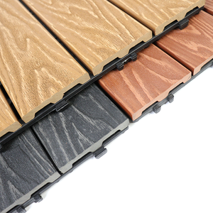 Ngoài trời hiện đại vườn ban công Patio trang trí sàn lồng vào nhau lát đá và WPC decking gạch - Product Image 5