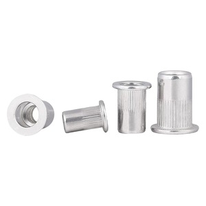 <span class=keywords><strong>Precio</strong></span> de fábrica <span class=keywords><strong>M3</strong></span> M4 M5 M6 Acero inoxidable 304 Tornillo de remache de brida pequeña Sujetadores de acero al carbono chapados en zinc Tuercas de remache - Product Image 1