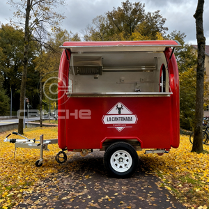 Remorque alimentaire mobile de haute qualité personnalisable, entièrement équipée, chariot alimentaire, camion de vente de nourriture - Product Image 3
