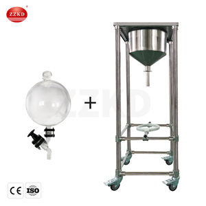 Embudo de Filtración Buchner de Acero Inoxidable, Filtro de Vacío de Laboratorio con Frasco Receptor de Vidrio de 20L - Product Image 5