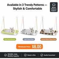 Hamac de fenêtre pour chat à ventouses, style guimauve, moderne, sans perçage, haute capacité de charge, toutes saisons, boîte de perchoir, vente en gros