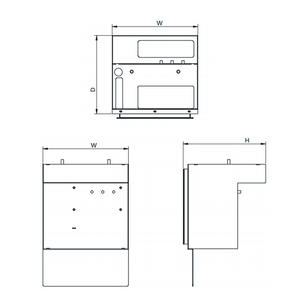 Armario de Distribución Metálico Timelec 371-S con Puerta - Product Image 2
