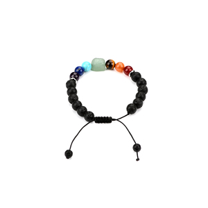 Bracelets énergétiques chakras, perles d'aventurine vertes, en cristal, guérison, <span class=keywords><strong>bouddha</strong></span>, offre spéciale, - Product Image 2