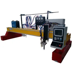 Large Size Heavy Duty Standard Gantry Type CNC Plasma Cutter Metal Flame Cutting Machine